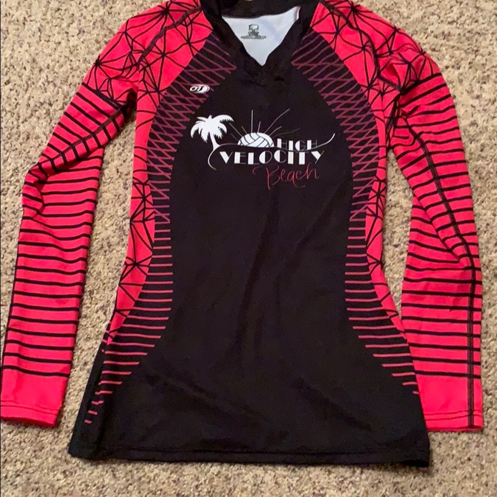 Beach volleyball sport long sleeve